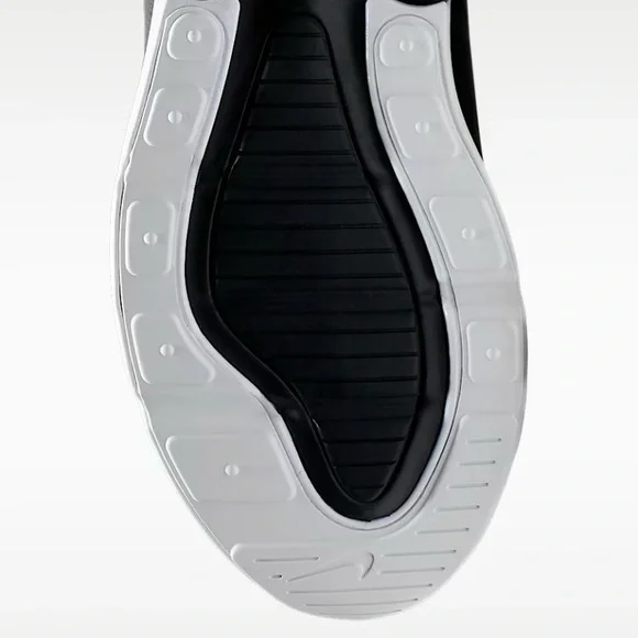 Nike Air Max 270 Black and White Sneakers - Picture 5 of 16
